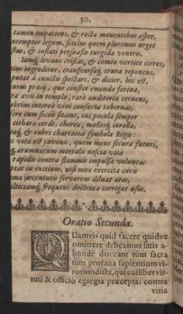 Oratio Secunda.