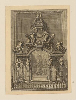Altar, Chapelle du Saint-Sacrement de Miracle, St. Michael und St. Gudula, Brüssel