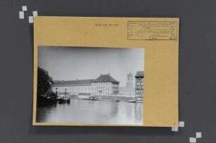 Mühlendammschleuse. Berlin, Mitte, Rolandufer/Fischerinsel