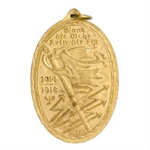 Medaille, 1921 - 1934