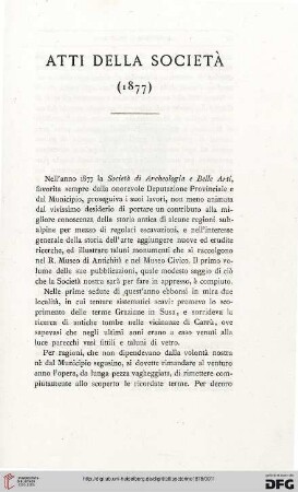 Atti della Società (1877)