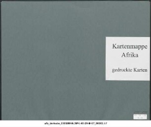 Südwestafrika : 1910-1912 : Kartensammlung