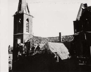 Zerstörungen Zweiter Weltkrieg - Stadtgebiet. Liebfrauenkirche, Winterstraße