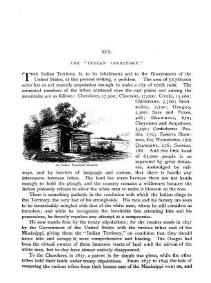 The "Indian Territory"