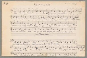 Lieder, A, Excerpts - BSB Mus.ms. 17026 : [without title?]
