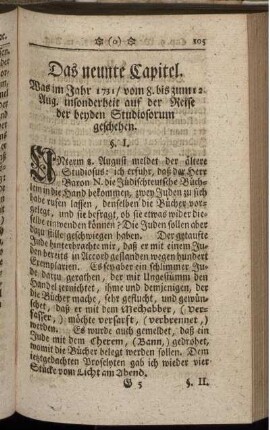 Das neunte Capitel – Das zehente Capitel