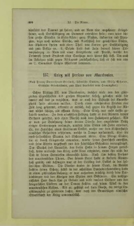 Krieg mit Perseus von Macedonien