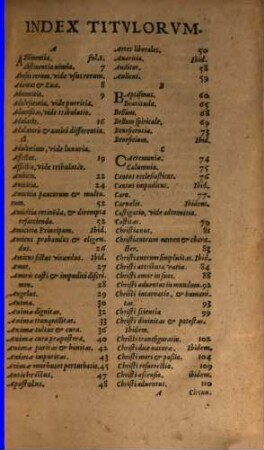 Loci Commvnes Similivm Et Dissimilivm, Ex Omni Propemodvm Antiqvitate, Tam Sacra Qvam Prophana collectorum : quibus docendi ratio perfacilis, dicendi vero copia longe uberrima, Theologiae, caeterarumque artium studiosis onmibus acceßura est