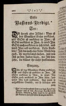 200-221, Eilfte Passions-Tert