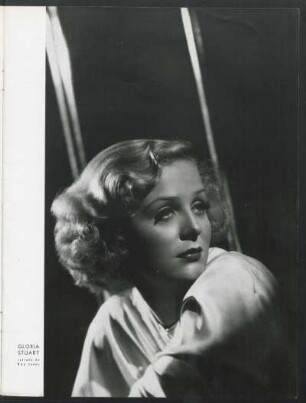 Gloria Stuart - retrato de Ray Jones