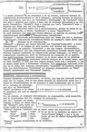 161-168, Estructura Sintagmatica o Combinatoria