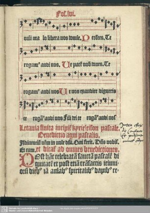 Benedictio agni pascalis