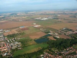 Thörey : Erfurter Kreuz, Gewerbegebiet, Ichtershausen, Rudisleben