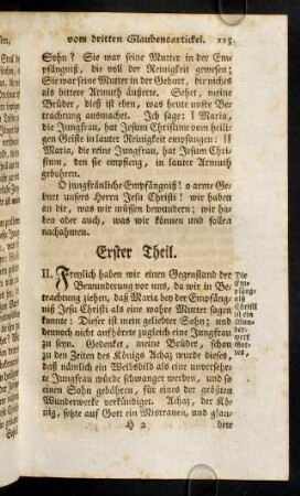 115-122, Erster Theil