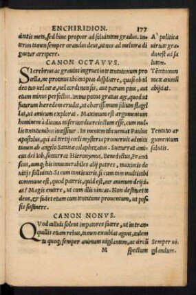 Canon Nonus.