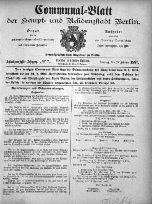 1887,7: No. 7, 13. Februar 1887
