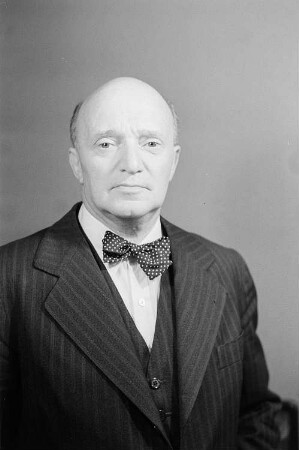 Porträt des Dirigenten Professor Erich Kleiber : Porträt von Erich Kleiber