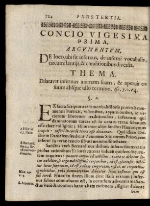 Concio Vigesima Prima.