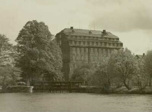 Gunnersdorf bei Frankenberg : Bungemühle, abgebrannt 1935