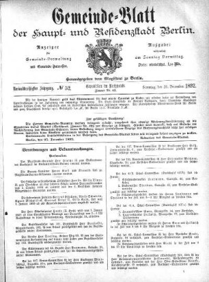 1892,52: No. 52, 25. Dezember 1892