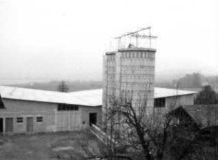 Mauerham überdachter Laufstall Silo