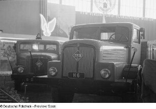 Frontansicht IFA-Lastkraftwagen H6