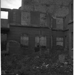 Negativ: Ruine, Cranachstraße 37, 1953