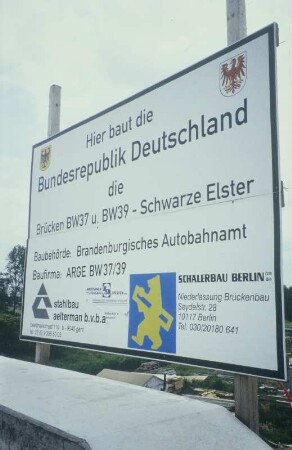 Brücke ü.d. Schwarze Elster bei Ruhland