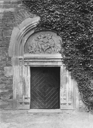 Schloß Mansfeld — Schloß Vorderort — Hauptschloß — Portal