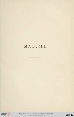 Malerei