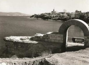 Bulgarien. Nessebar mit Rekonstruktion der Festungsanlage