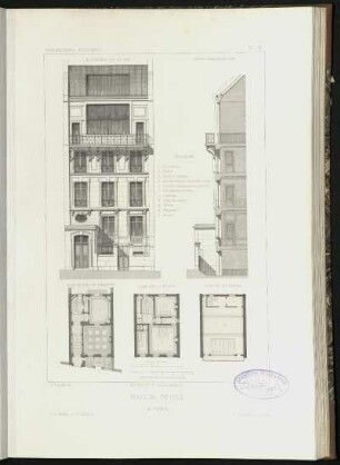 Maison privee a Paris