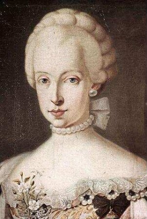 Bildnis der Infantin Maria Ludovica von Spanien, vermählte Großherzogin von Toskana, nachmals Kaiserin