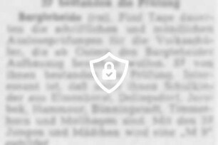 37 bestanden die Prüfung