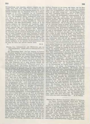 286-287 [Rezension] Rösener, Karl, Moderne Propheten: Eduard von Hartmann, Leo Tolstoi, Friedrich Nietzsche; 1. Band