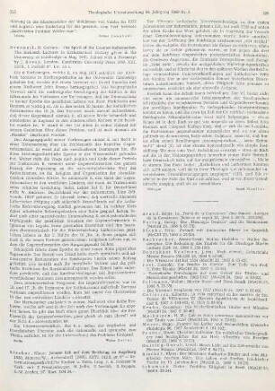 225-226 [Rezension] Evennett, Henry Outram, The spirit of the Counter-Reformation