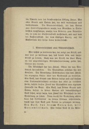 7. Warenwirtschaft oder Güterwirtschaft