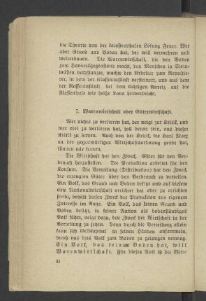 7. Warenwirtschaft oder Güterwirtschaft