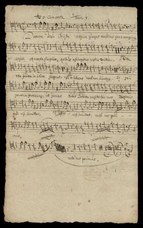 Tenor I. (Domine Iesu Christe aspice plagas nostras)