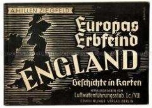 Propagandistisches Kartenwerk über die Expansionspolitik Englands