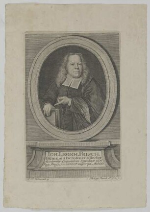 Bildnis des Ioh. Leonh. Frisch