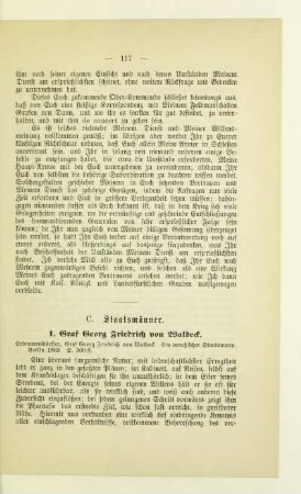 C. Staatsmänner