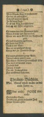 95. Thränen-Büchlein