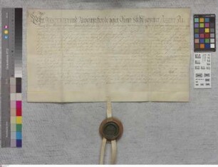 Ginsheim: Kaufbrief über das sogenannte Reisenbergische Gut