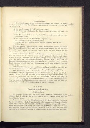 10. Kapitel. Desinfektions-Anstalten