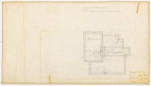 Wohnhaus Vogel, Neustadt: Dachaufsicht 1:50