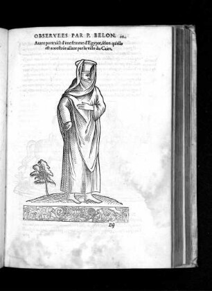 Autre portraict d'une femme d'Egypte