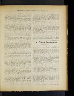 Le Cacao Colombien