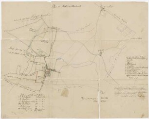 Plan von Hohenwettersbach