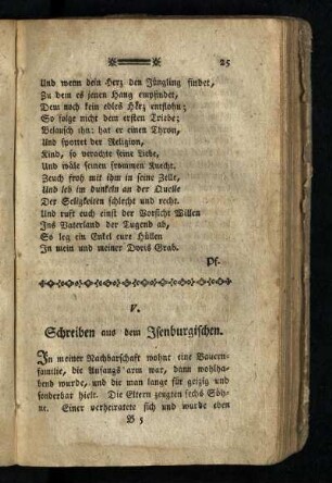 Schreiben aus dem Isenburgischen